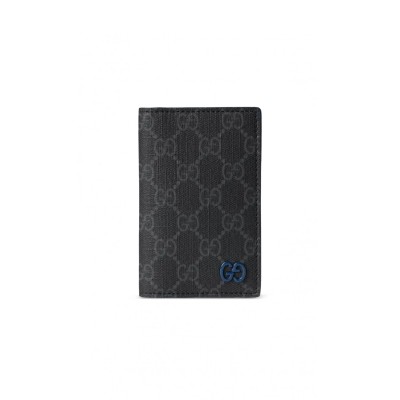 GUCCI BULE INTERIOR GG LONG CARD CASE 768249FACQC1052 (15*12cm)